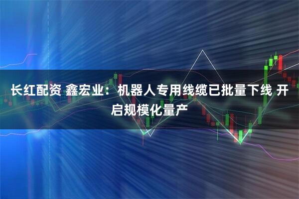 长红配资 鑫宏业:机器人专用线缆已批量下线 开启规模化量产